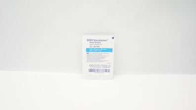 BD 367341 Vacutainer Push Button Blood Collection Set 25G x 3/4inch x 12inch (x)